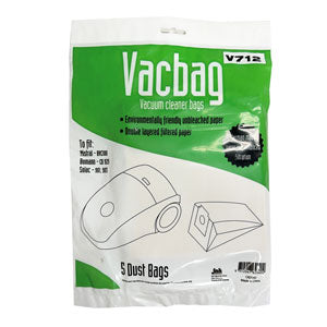 V712 VacBag 5pk