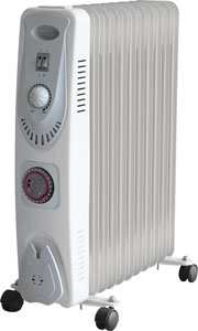 11 Fin Oil Heater with Timer